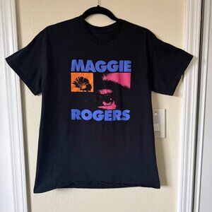 Maggie Rogers Feral Joy Tour 2023 Black T-Shirt 100% Cotton Unisex Concert Merch